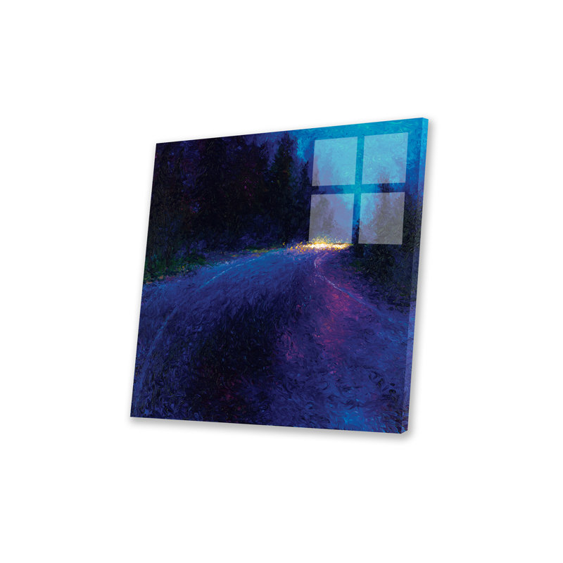 Cobalt bleu sur plastique / acrylique