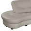 Maura Genuine Leather Curved Corner Sofa -1317447235-1317447238