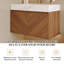 Meuble-lavabo mural moderne 30 po  -133086561