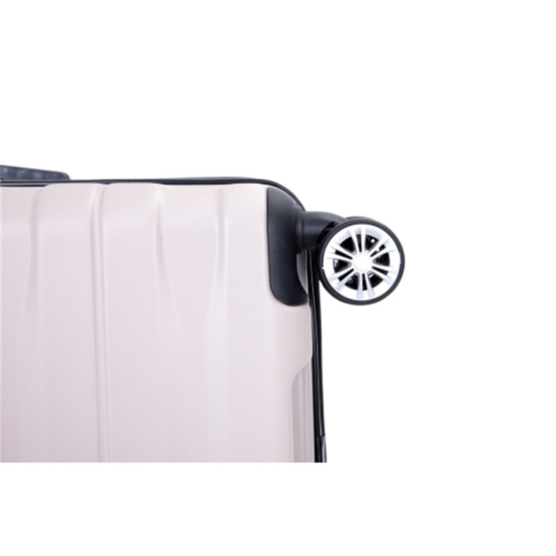 Ensemble de bagage de 5 pièces, ensemble de valises rigides extensibles avec verrou TSA pour roues rotatives, bagage à roulettes léger pour hommes et femmes Sable