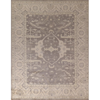 All-Over Handmade Oushak Indian Area Rug 8x10