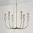 Cohen 6 - Light Steel Dimmable Chandelier
