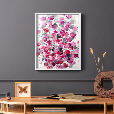 Bouquet Framed Print - Solid Wood