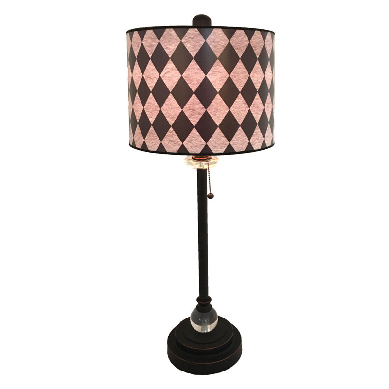 Lampe 28 po Bardha, Bronze / rose
