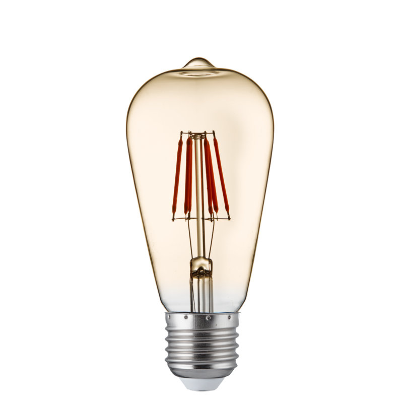 Chyna 40W Equivalent Amber E27 LED GLS Light Bulb