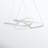 Peabody 1 Steel Dimmable LED Geometric Chandelier