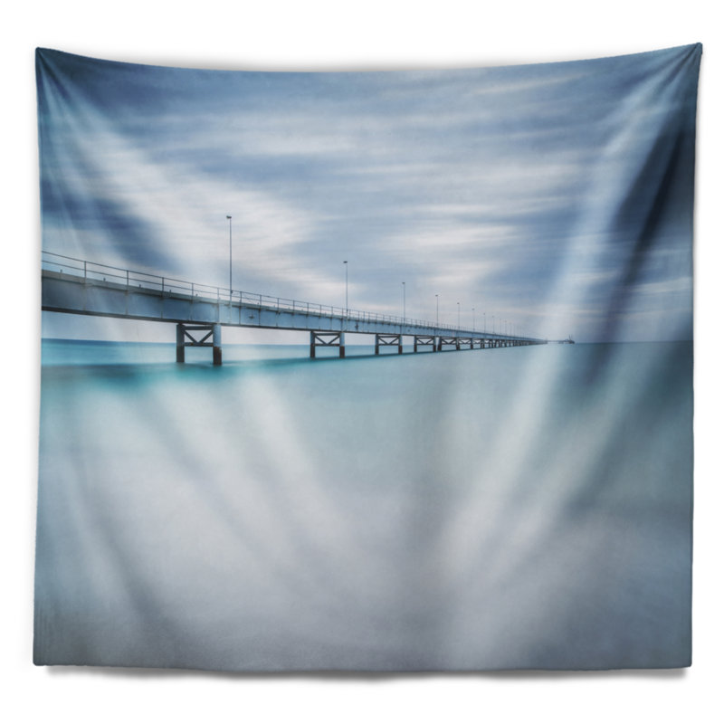 Tapisserie Seascape, H 50 po x l 60 po