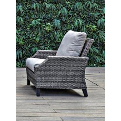 Chaise longue d'extérieur avec coussins Summit