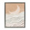Croissant, lune sur mer, art mural encadré par Elizabeth Medley