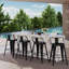 Tabouret de bar en métal-1092666745