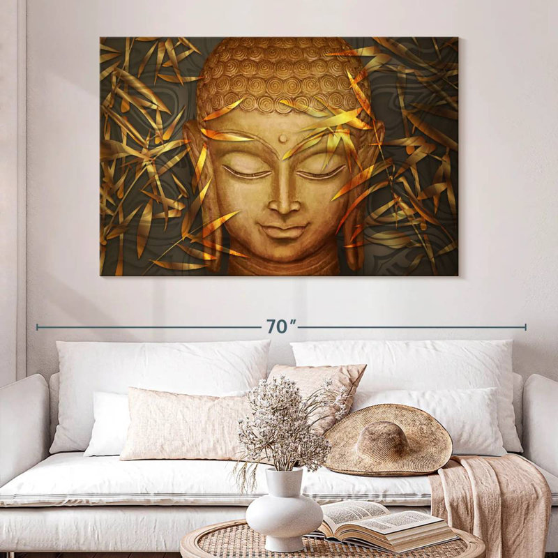 Adella Bodhisattva Buddha, 34" H x 51" W