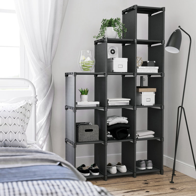 105cm W Fabric Shelving Unit