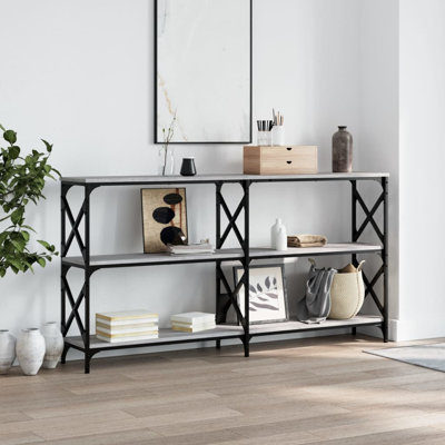 vidaXL Console Table Engineered wood Large Console Table