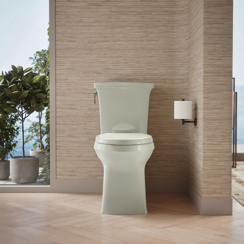 Kohler Corbelle Elongated Toilet Bowl Biscuit, Dune