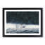 Boat In The Arctic Painting - Single Picture Frame Print on MDF-56632756-56632755