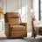 Rueda Genuine Leather Power Recliner with USB Port -84444145