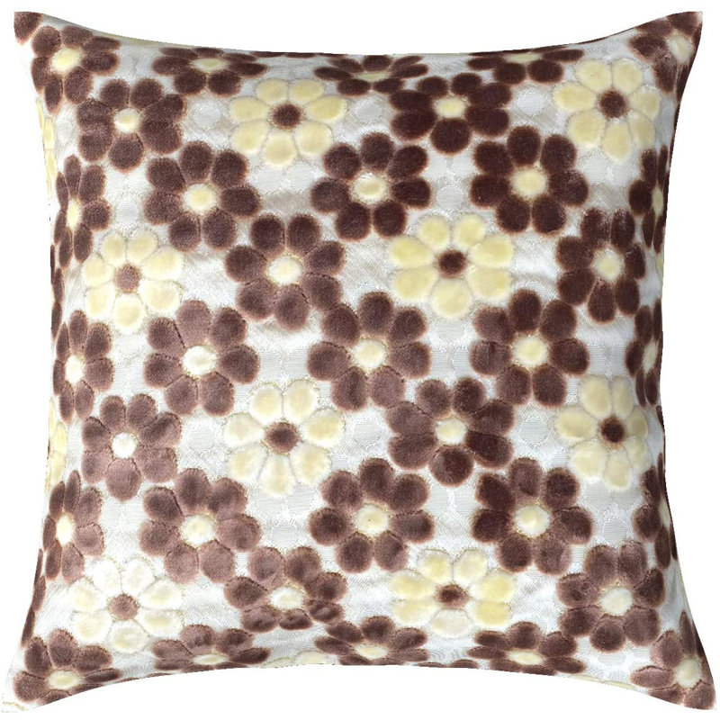Allene Floral Square Cushion Cover