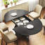 Extendable Round Dining Table-589651245