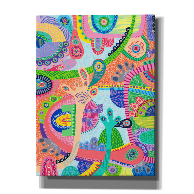 «Hands Up» par Hello Angel, art mural sur toile, H 54 po x l 40 po x P 1,5 po