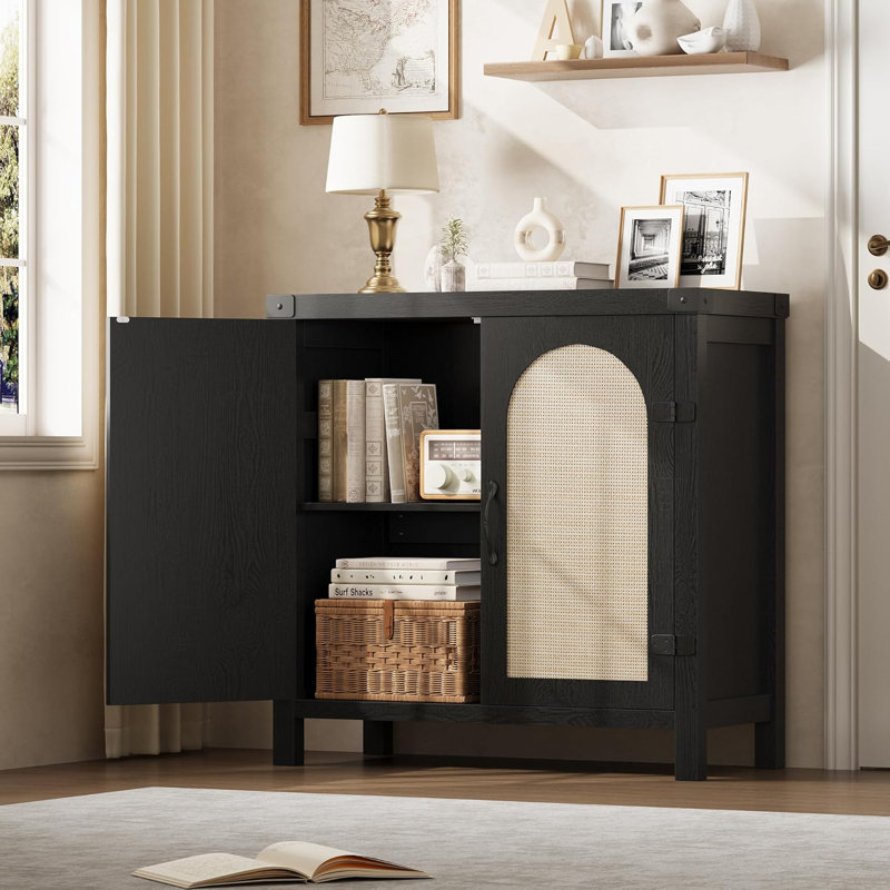 33.1cm Kitchen Pantry, Black