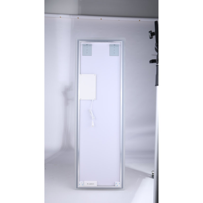 Full Length Mirror Lighted Vanity Body Mirror LED Mirror Wall-Mounted Mirror Big Size Rounded Corners, Bedroom,Living Room,Dressing Room Hotel