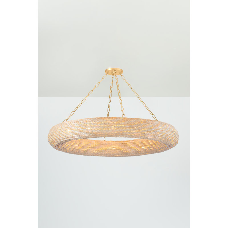 Lustre géométrique en acier 16 lumières Lure