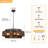 Luebbert 4 - Light Dimmable Drum Chandelier-1523099730