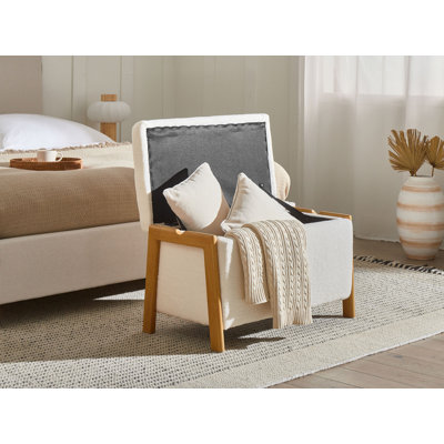 EDLAND Upholstered Storage Bench