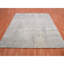 Tapis carré gris en laine et en soie noué à la main 8 pi x 8 pi E04E9CDB20E84A109FA6CEB28E72B16E