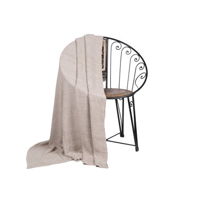 Silberman Plain Weave / Muslin Throw Blanket