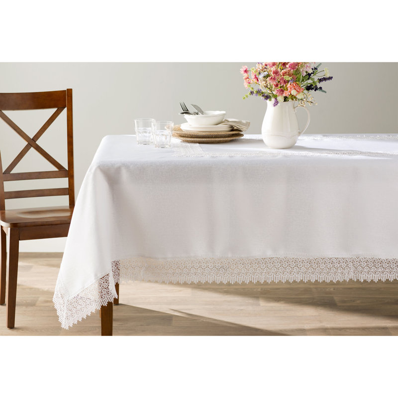 Nappe Alienor, Blanc, Ronde 70 po