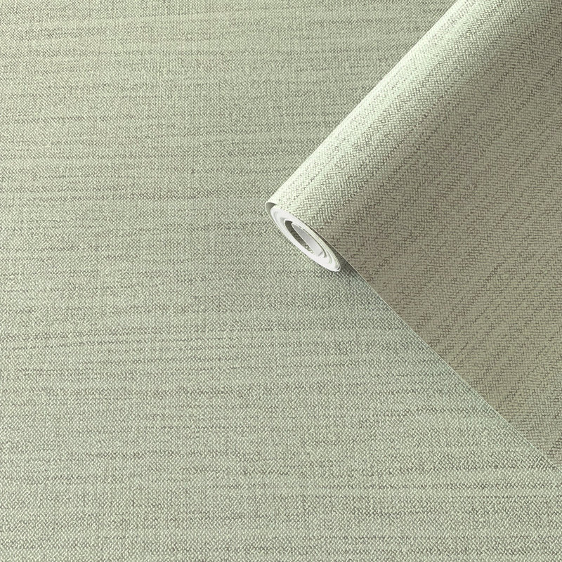 Rouleau de papier peint à tissage horizontal Boutique, Vert