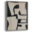 ABSTRACT Series, impression encadrée - Bois massif-1674771246