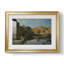 Paysage de rivière avec des falaises-Henri Harpignies-reproduction encadrée avec passe-partout et verre-c. Fin du 19e siècle-1141628662-1141628661-1141628664