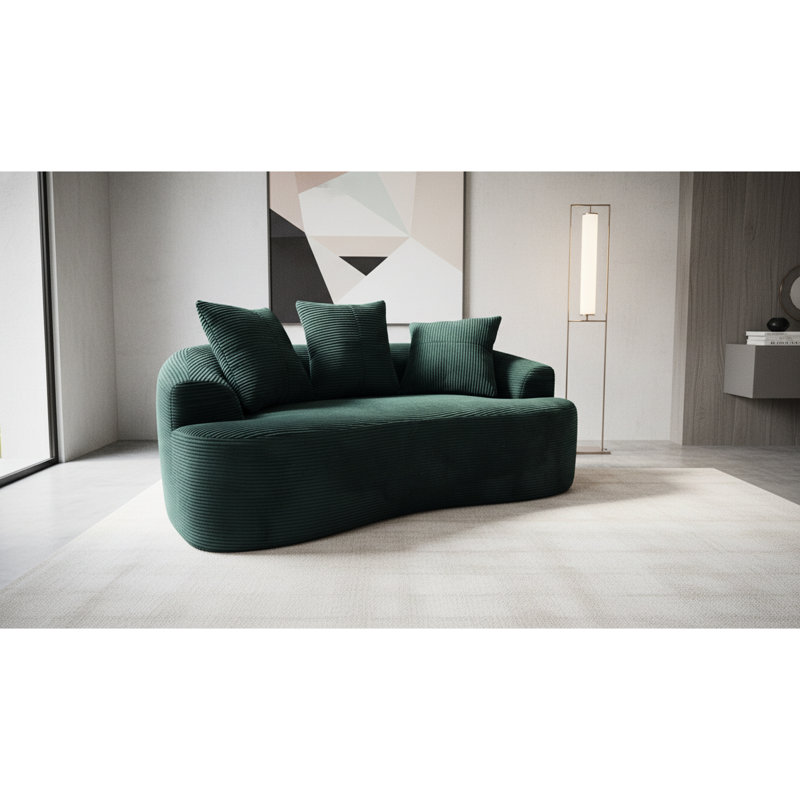 64.38'' Corduroy Loveseat