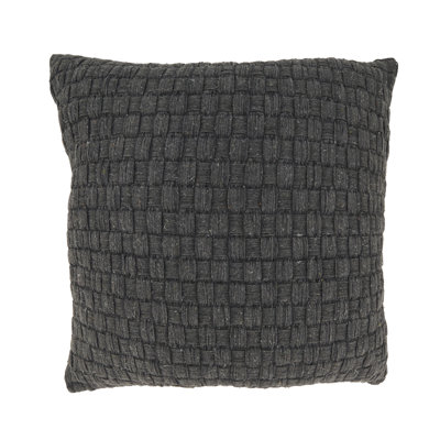 Textured Waffle Weave Pillow Cover