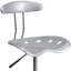 Vibrant Chrome Drafting Stool with Tractor Seat-950771684