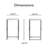 Finch Melrose Berlin Solid Marble Side Table, White
