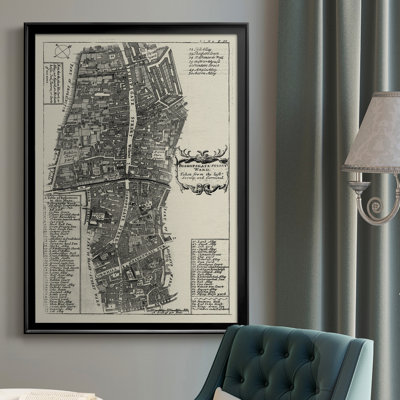 Quays of London V - Cadre photo, impression sur toile