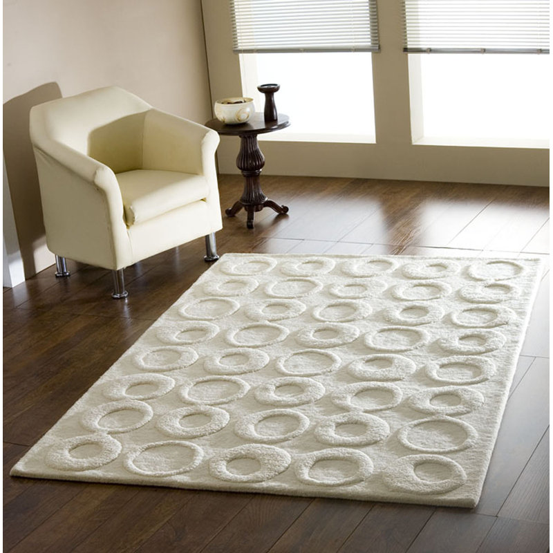 Tapis ivoire Jacieon SoBe, 5' x 8'