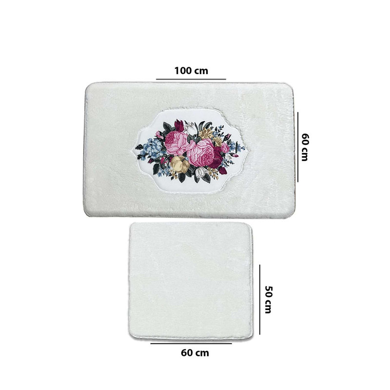 Ensemble de tapis de bain (2 pièces)
