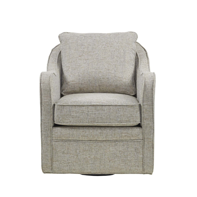 Fauteuil pivotant à siège large Brianne