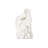 Cast Dancing Wall Sculpture, Passé, Faux Bleached