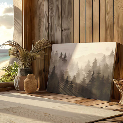 «Neutral Forest Mist», reproduction sur toile