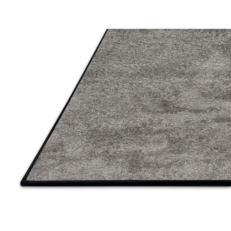 Tapis gris / noir Shameeza, Rectangle 8 pi x 10 pi