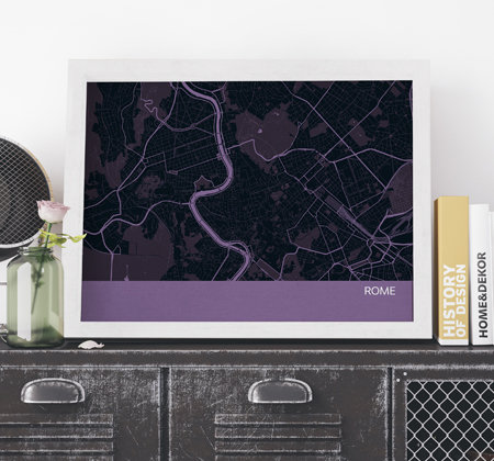 Single Picture Frame Print, White