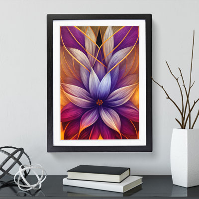 A Super Flower 1 Piece Single Picture Frame Wall Art