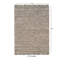 Brogan Berber Reversible Ivory and Neutral Mix Wool Area Rug with Jute Core and Jute Fringe-20943456