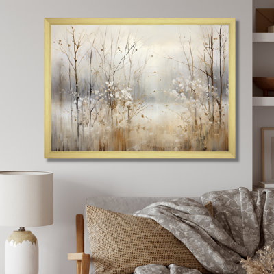 Winter Meadow View Calmness II - Meadow Wall Art