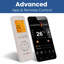 Evolution Fires Angelo 87 inch Electric Suite, includes Advance 1800 3-Sided Electric Fireplace
